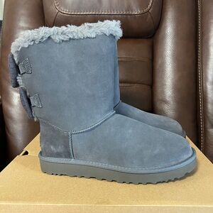 UGG Bailey Ribbed Bow Boots